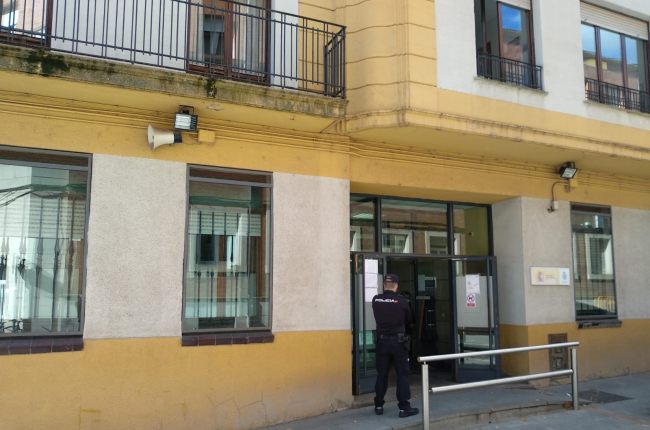 Instalaciones de la Policía Nacional en Soria.-HDS
