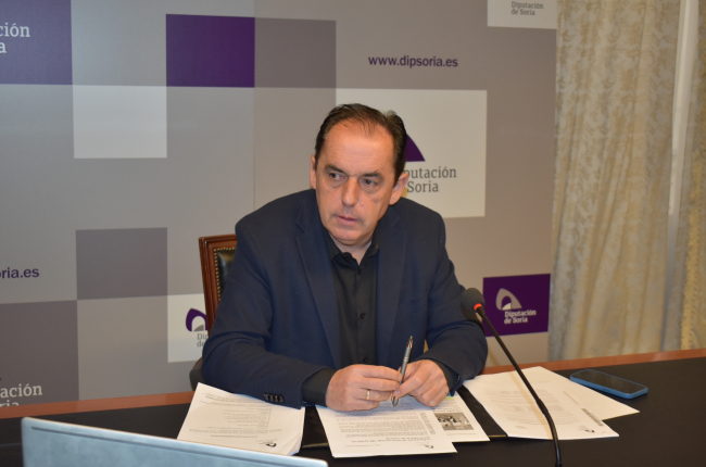 Benito Serrano, presidente de la Diputación de Soria. -HDS