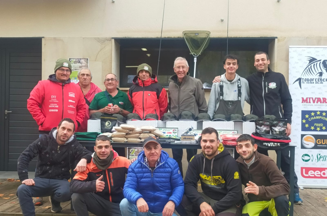 Participantes en la segunda Liguilla de Ciprínidos Ciudad de Soria. HDS