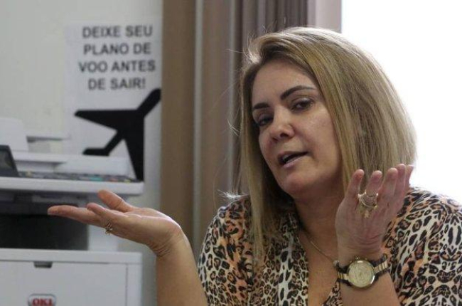 Ana Cristina Siqueira Valle, expareja de Jair Bolsonaro-O GLOBO