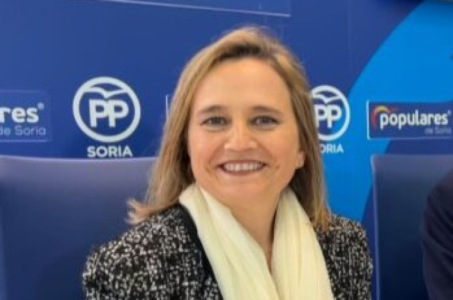 Elia Jiménez, candidata por el PP a la Alcaldía de Ólvega. HDS