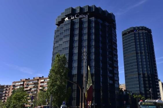 Oficinas centrales de CaixaBank en Barcelona.-PIERRE-PHILIPPE MARCOU