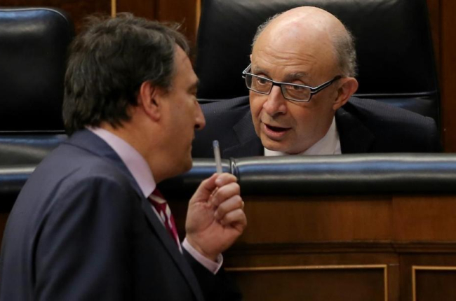 Rajoy, hoy, en el Congreso-JOSE LUIS ROCA