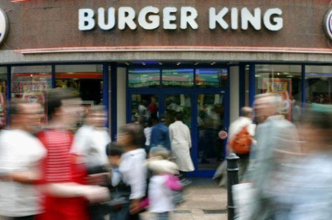 Un establecimiento de la cadena de hamburgueserías en Londres.-SANG TAN