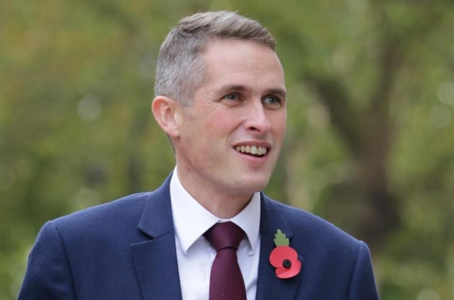 Gavin Williamson, nuevo ministro de Defensa, en Londres, el 2 de noviembre.-AFP / DANIEL LEAL-OLIVAS