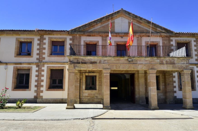 Exterior de la cárcel de Soria.-Álvaro Martínez