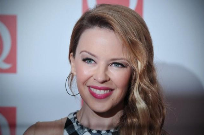 La cantante australiana Kylie Minogue.-AFP