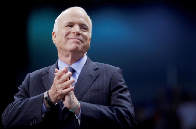 John McCain durante la campaña presidencial del 2008.-REUTERS / BRIAN SNYDER