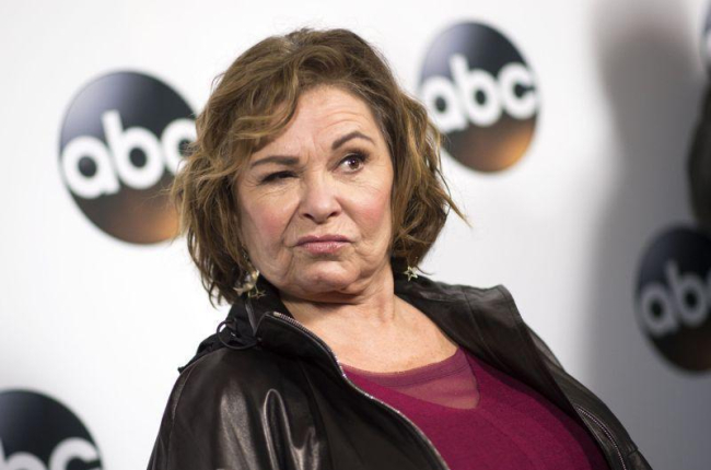 Roseanne Barr, en un acto promocional de la ABC en Pasadena, California, el pasado mes de enero.-VALERIE MACON (AFP)