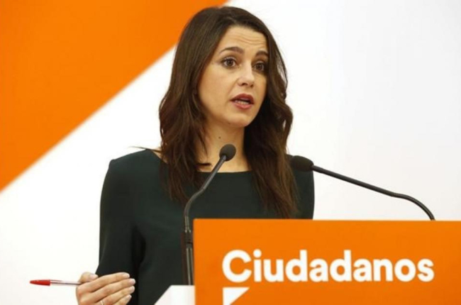 La portavoz de Ciudadanos y líder del partido en Catalunya, Inés Arrimadas.-PACO CAMPOS