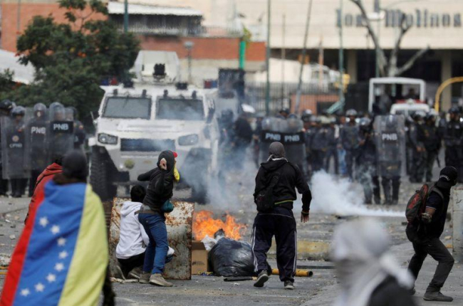 Durante dos días millones de venezolanos han salido a la calle para exigir la renuncia a la presidencia de Nicolás Maduro.-REUTERS