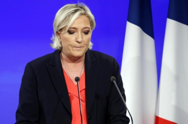 Marine Le Pen.-CHESNOT