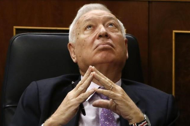 José Manuel García-Margallo, en el Congreso de los Diputados.-EFE / J. J. GUILLÉN