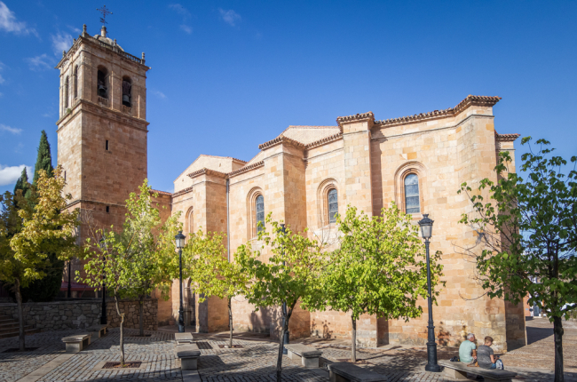 Vista general de la concatedral de San Pedro en Soria. HDS