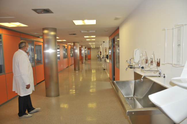 Instalaciones sanitarias en el hospital Santa Bárbara. HDS