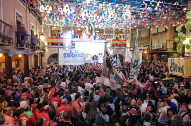 Fiestas de San Esteban de Gormaz en una imagen de archivo. ANA HERNANDO