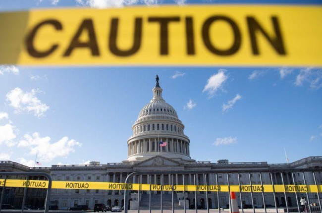 El Capitolio de Washington, este viernes.-AFP