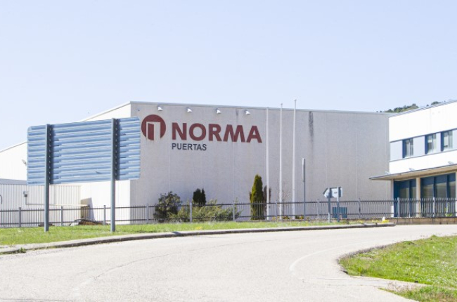 Fábrica de Norma en San Leonardo.-MARIO TEJEDOR