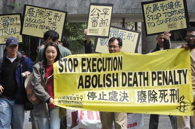 China encabeza el país con más ejecuciones en Asia.-EL PERIÓDICO