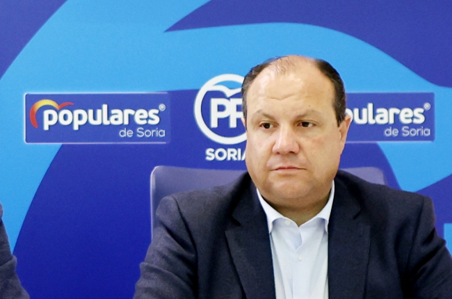 El procurador del PP por Soria, Pedro Antonio Heras, en una imagen de archivo. ICAL