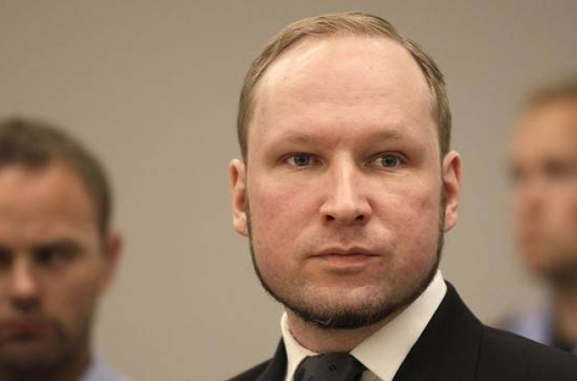 Breivik, en su juicio en Oslo, el 24 de agosto del 2012.-Foto:   AP / FRANK AUGSTEIN