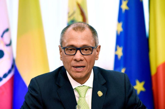 Glas dejó de ser vicepresidente el pasado 3 de enero, al haberse cumplido tres meses de ausencia temporal del cargo.-AFP