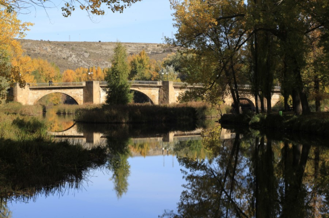 Puente de piedra de Soria. HDS