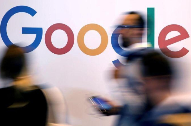 El logotipo de la multinacional tecnológica Google.-REUTERS / CHARLES PLATIAU