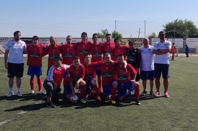 El equipo del Numancia que ha participado en el torneo de Tarragona. CD Numancia