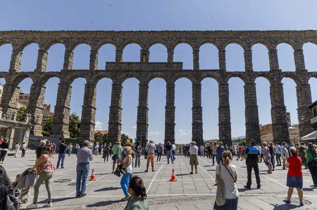 Acueducto de Segovia en una imagen de archivo. ICAL
