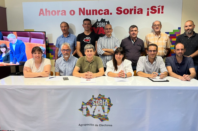 Presentación de Soria Ya como partido político. HDS