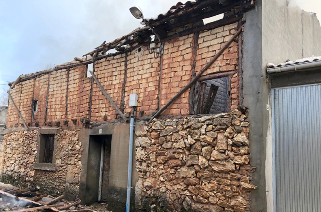 Incendio en Fuencaliente del Burgo.-HDS
