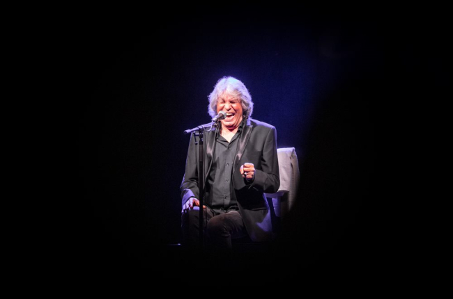 José Mercé en el concierto del San Andrés. GONZALO MONTESEGURO