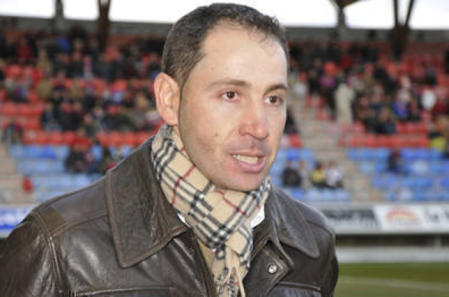El entrenador del Numancia, Pablo Machín. / DIEGO MAYOR-