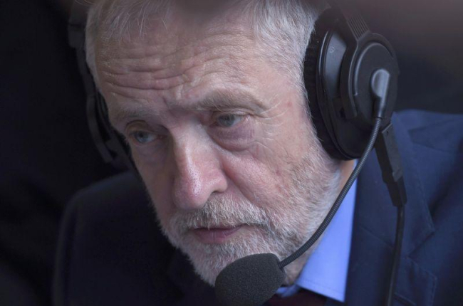 El líder laborista, Jeremy Corbyn.-REUTERS / TOBY MELVILLE