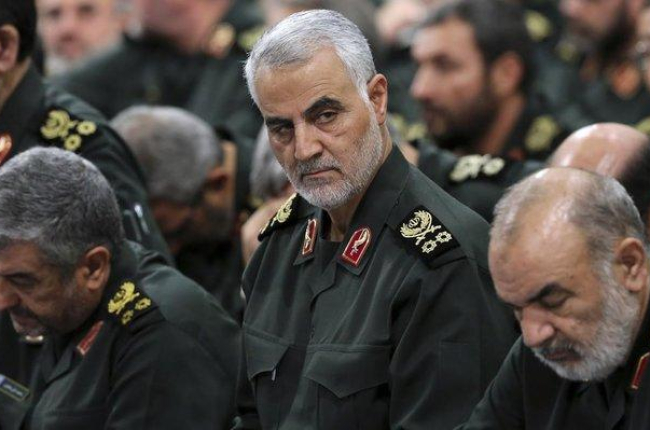 El comandante iraní Qasim Soleimani, en una imagen de archivo.-AP