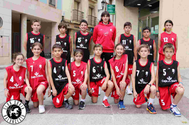Componentes del Club Soria Baloncesto que forman parte de las selecciones provinciales PRD. HDS