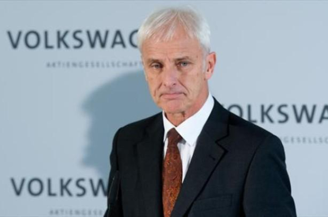 Matthias Mueller, presidente de Volkswagen.-AFP / DPA / JULIAN STRATENSCHULTE