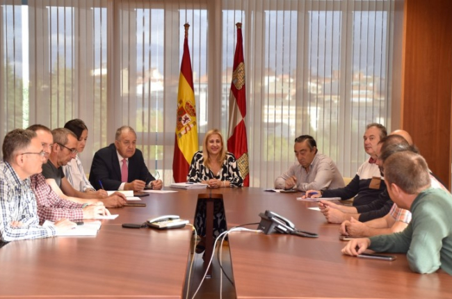 Reunión del Consejo Provincial Agrario de Soria. HDS