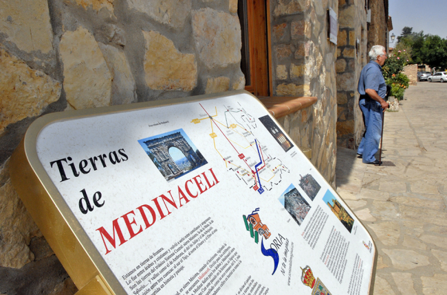 Oficina de turismo en Medinaceli.-HDS