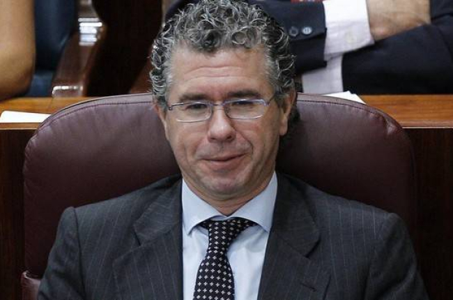 El ya exdiputado y exsenador Francisco Granados, en el pleno de la Asamblea de Madrid.-Foto: ARCHIVO