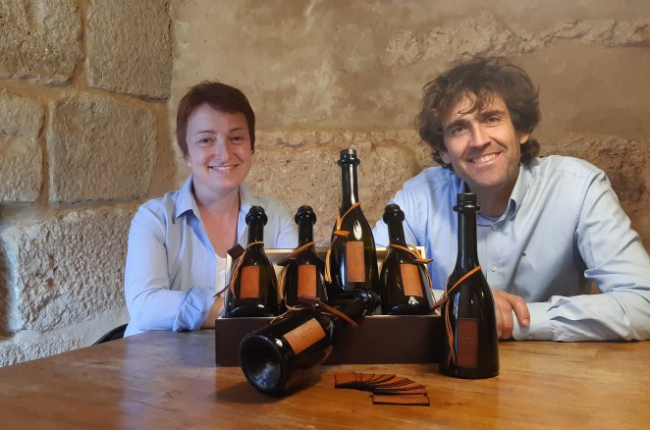Carolina García y Jesús Bailón, creadores de Olivo de Soria. HDS