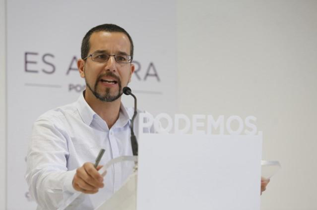 El secretario de organización de Podemos, Sergio Pascual.-AGUSTÍN CATALÁN