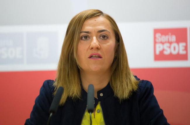 La vicesecretaria general del PSOE, Virgina Barcones.-ICAL
