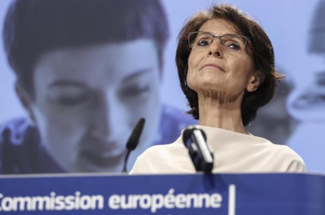 La comisaria europea Marianne Thyssen.-ARIS OIKONOMOU