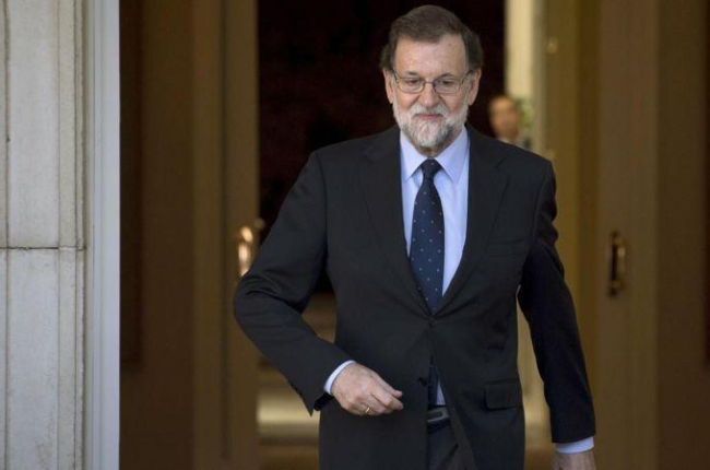 Mariano Rajoy, el pasado 2 de octubre en la Moncloa.-EFE / LUCA PIERGIOVANNI