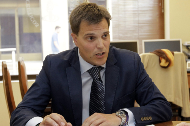 El presidente del Colegio de Farmacéuticos de Soria, Javier Alonso / HDS
