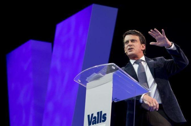 Valls presenta su campaña electoral.-FERRAN NADEU