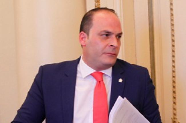 Miguel Cobo en Diputación. HDS