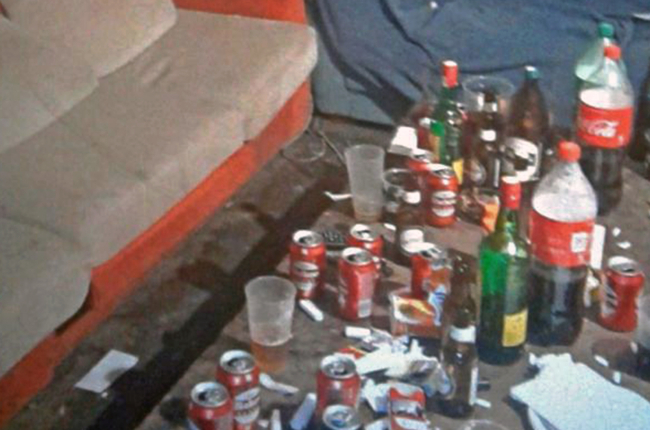 Imagen Terrizo en Almazán donde se produjo la fiesta